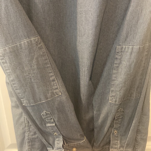 Banana Republic Men’s long sleeve button up, XL navy denim Durable fabric like N - Picture 8 of 16